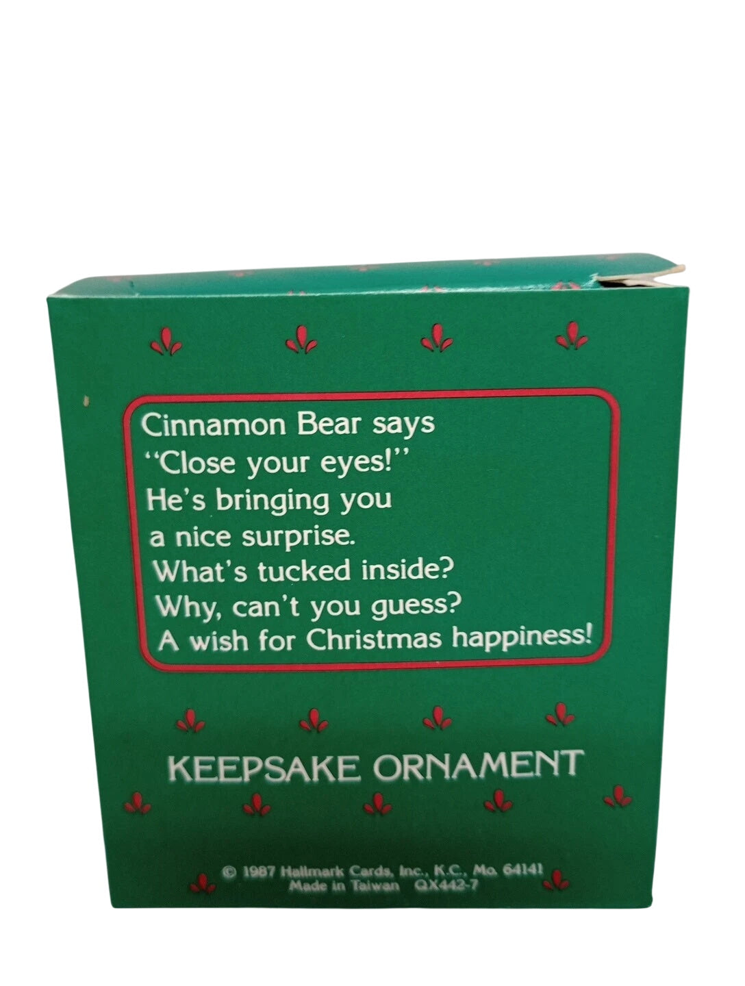 1987 Cinnamon Bear (Teddy Bear)