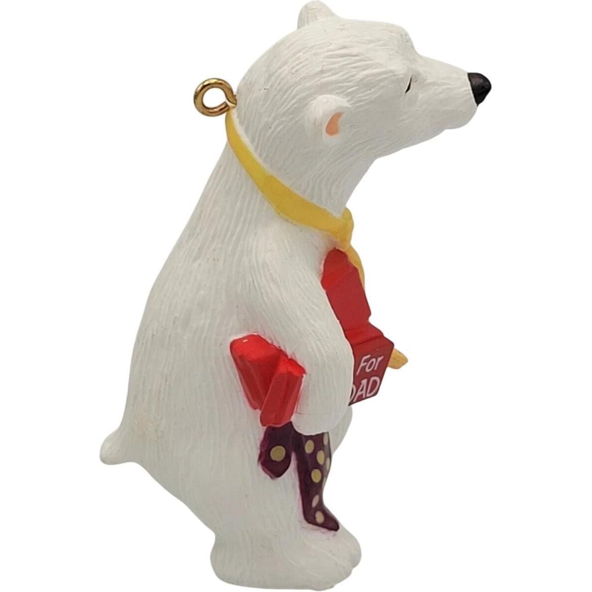 1987 Dad Hallmark Ornament (Polar Bear) QX4629