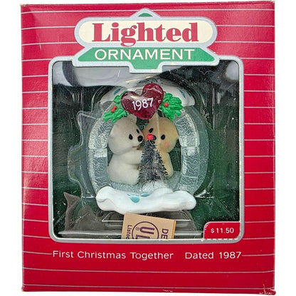 1987 First Christmas Together Hallmark Ornament (Polar Bear) QLX7087