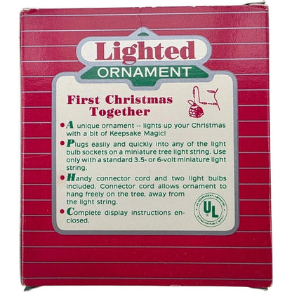 1987 First Christmas Together Hallmark Ornament (Polar Bear) QLX7087