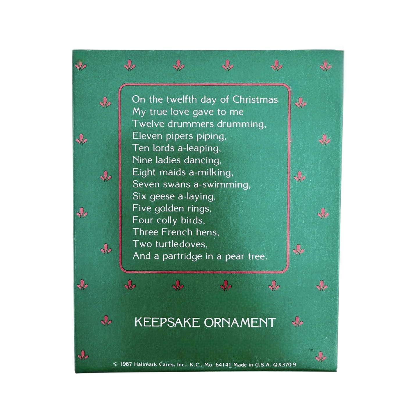 1987 Four Colly Birds (Twelve Days of Christmas)