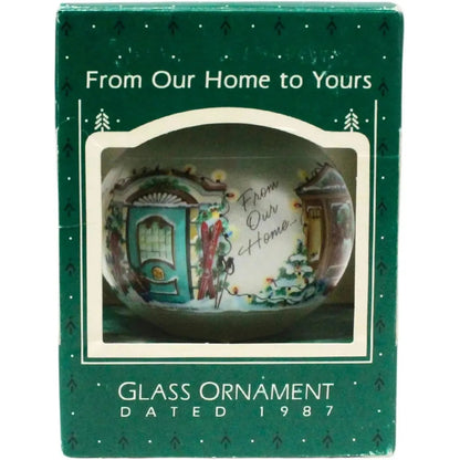 1987 From Our Home to Yours (Glass Ball)