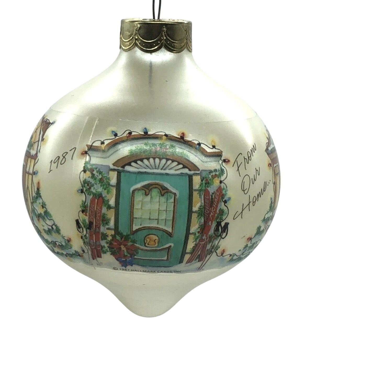 1987 From Our Home to Yours (Glass Ball)