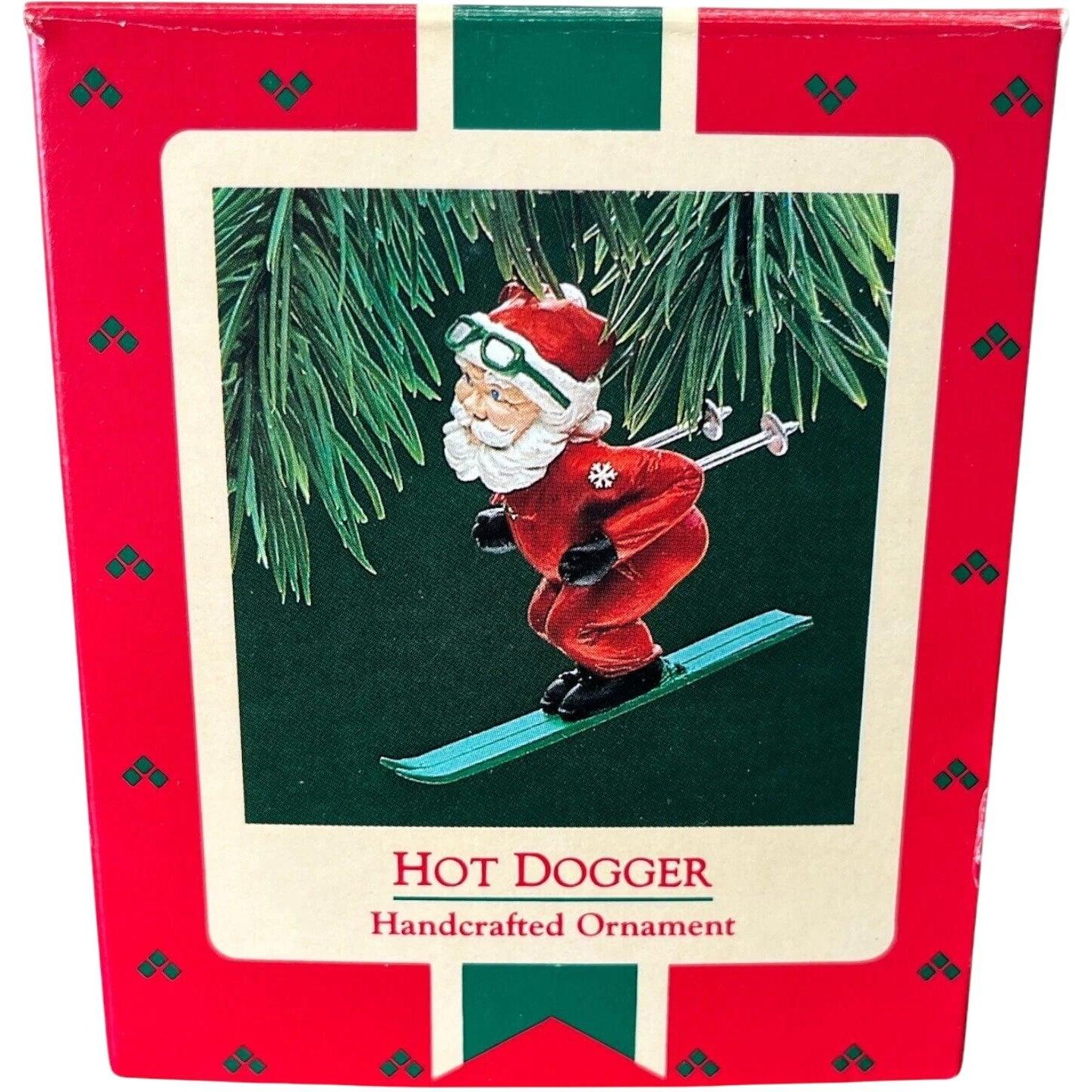 1987 Hot Dogger Hallmark Ornament (Santa Claus) QX4719