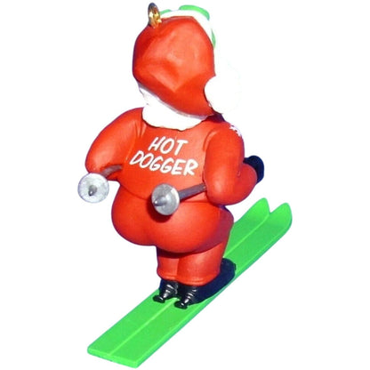 1987 Hot Dogger Hallmark Ornament (Santa Claus) QX4719