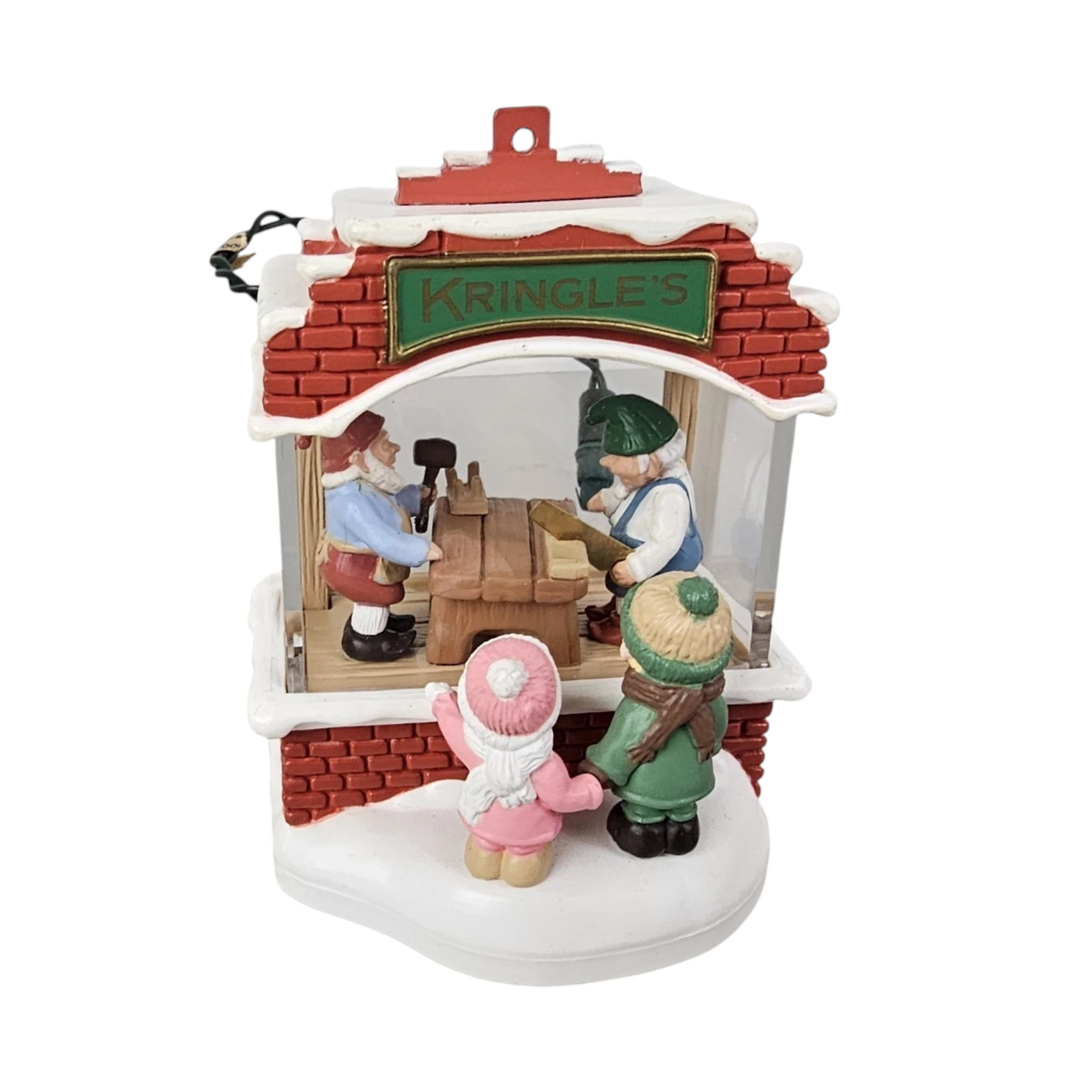 1987 Kringle's Toy Shop Hallmark Ornament (Christmas Window) QLX7017