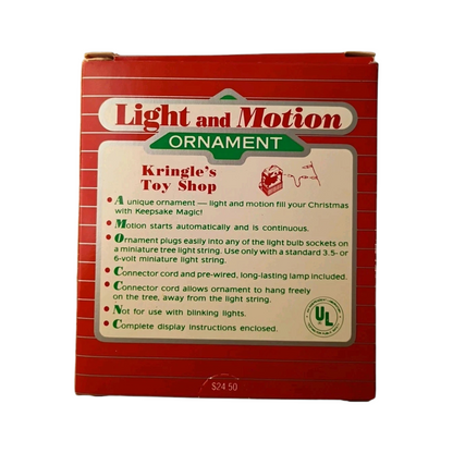 1987 Kringle's Toy Shop Hallmark Ornament (Christmas Window) QLX7017