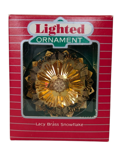 1987 Lacy Brass Snowflake (Star)