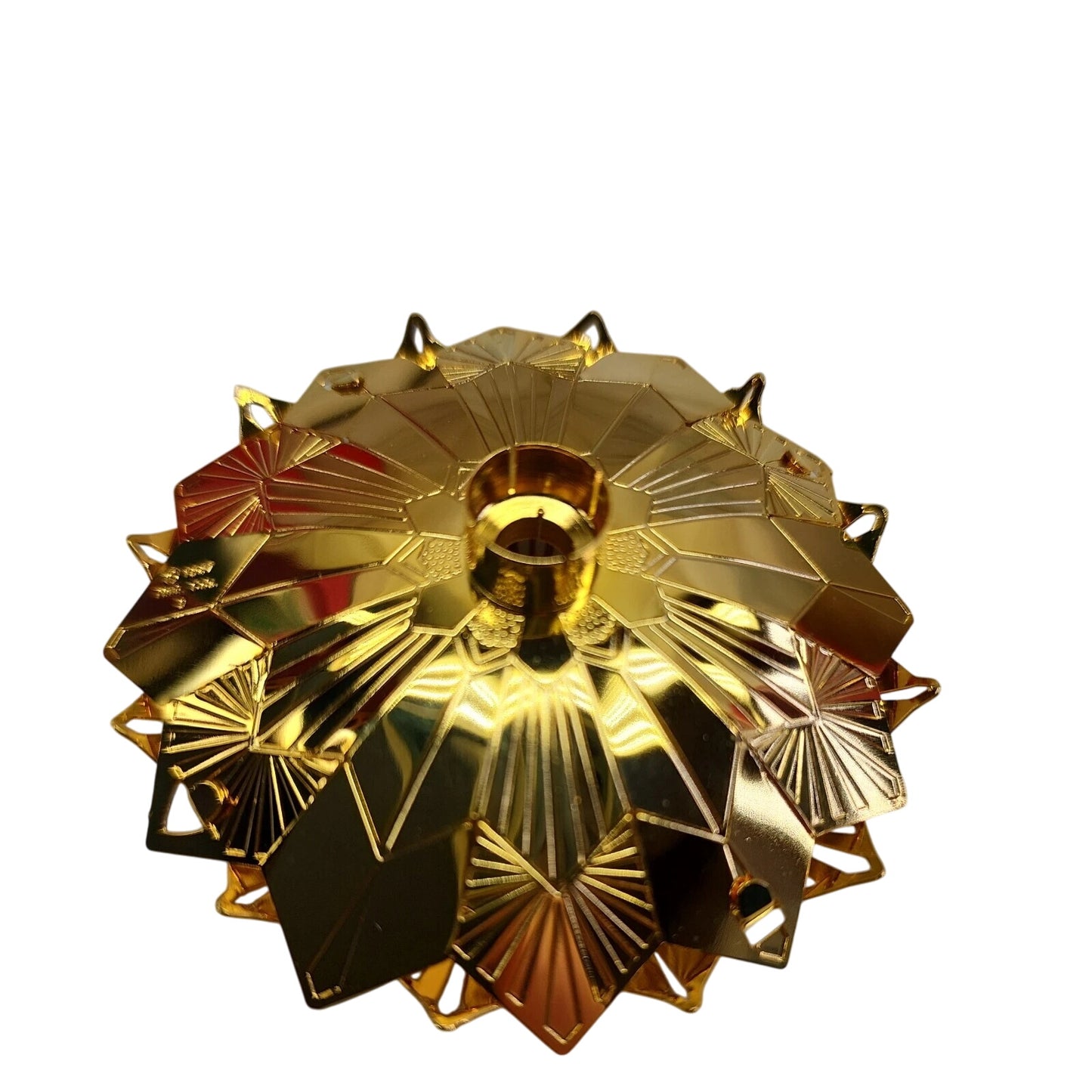 1987 Lacy Brass Snowflake (Star)