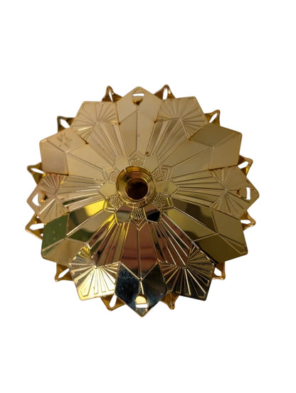1987 Lacy Brass Snowflake (Star)