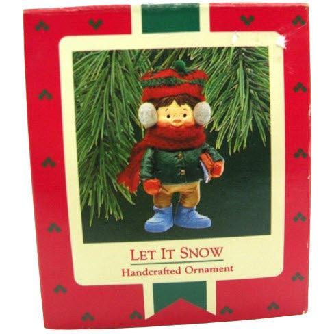1987 Let it Snow Hallmark Ornament (Snow) QX4589
