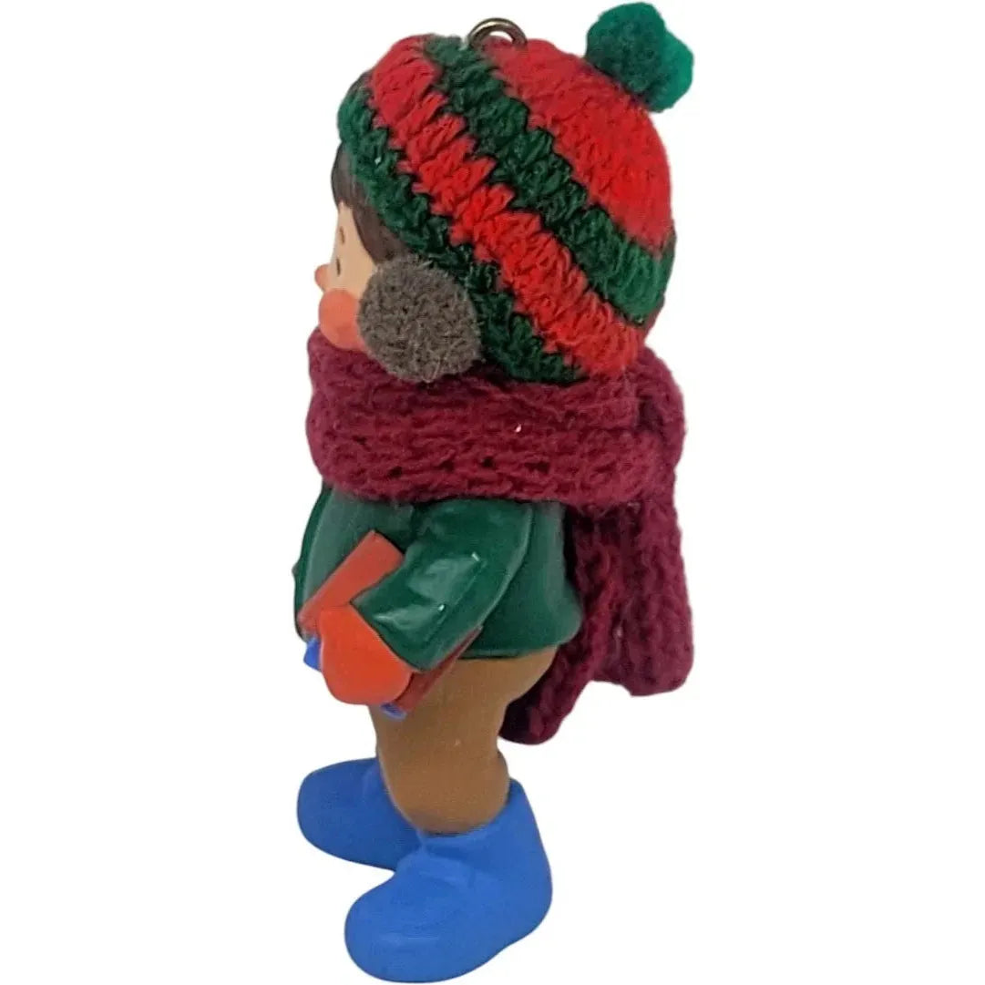 1987 Let it Snow Hallmark Ornament (Snow) QX4589