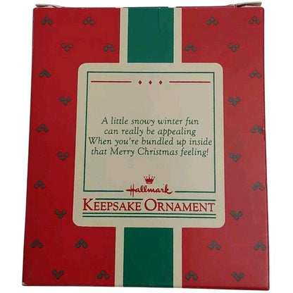 1987 Let it Snow Hallmark Ornament (Snow) QX4589