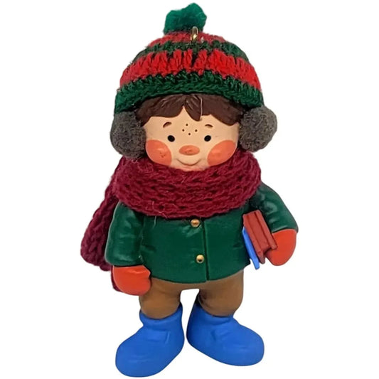 1987 Let it Snow Hallmark Ornament (Snow) QX4589