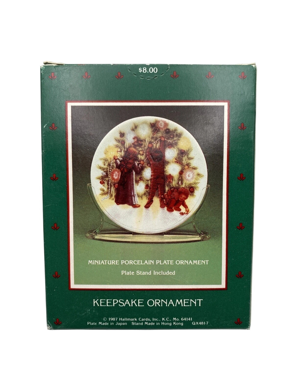 1987 Light Shines at Christmas (Collector's Plate)