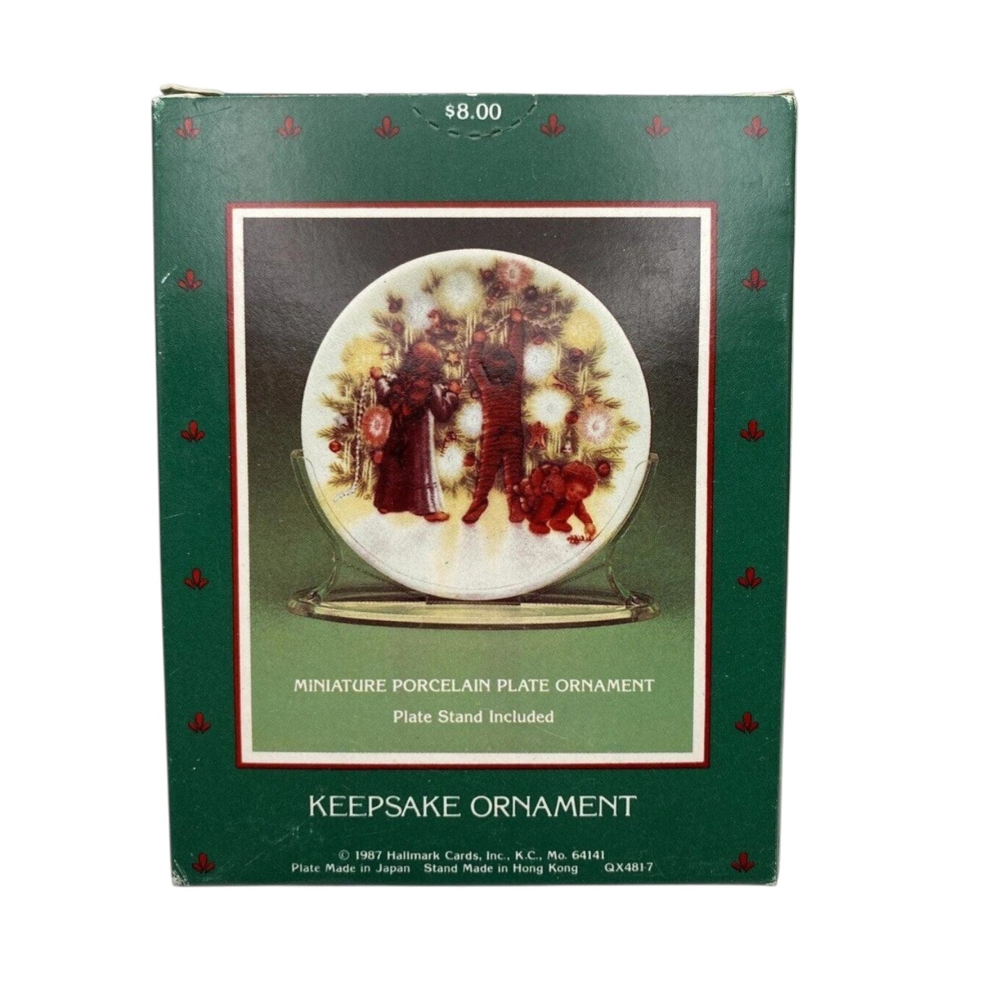 1987 Light Shines at Christmas (Collector's Plate)