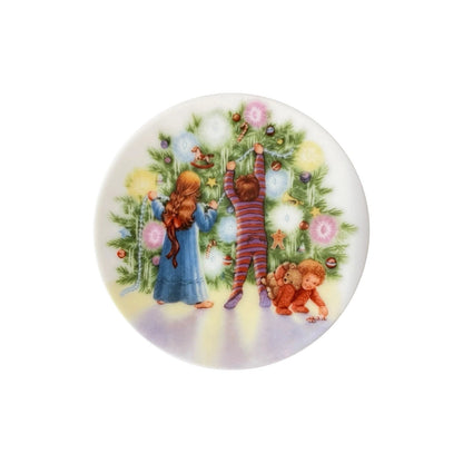 1987 Light Shines at Christmas (Collector's Plate)