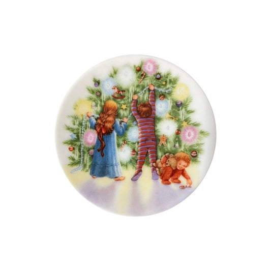 1987 Light Shines at Christmas (Collector's Plate)