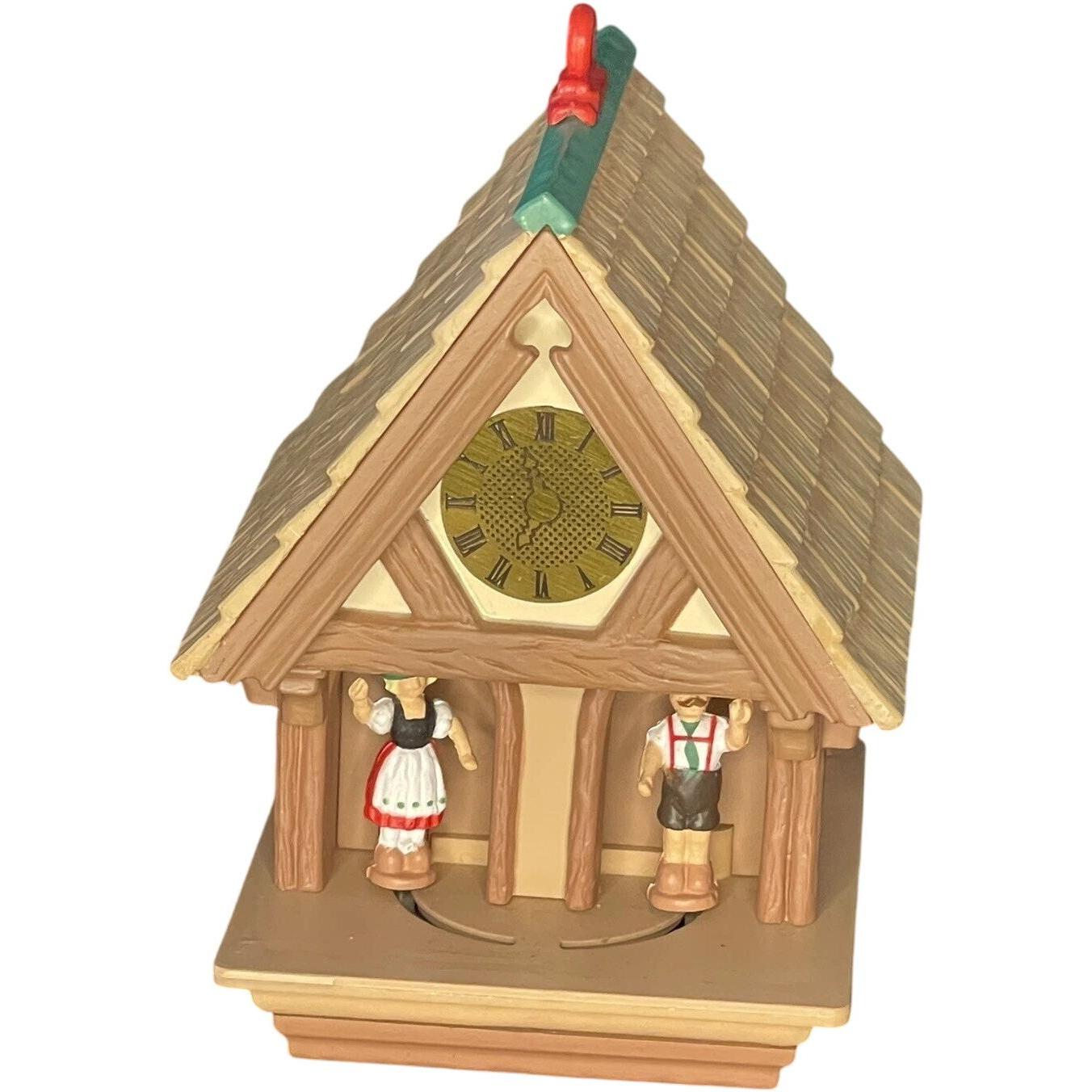 1987 Loving Holiday Hallmark Ornament (Clock) QLX7016