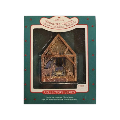 1987 Multi-Plated Brass (Miniature Creche)