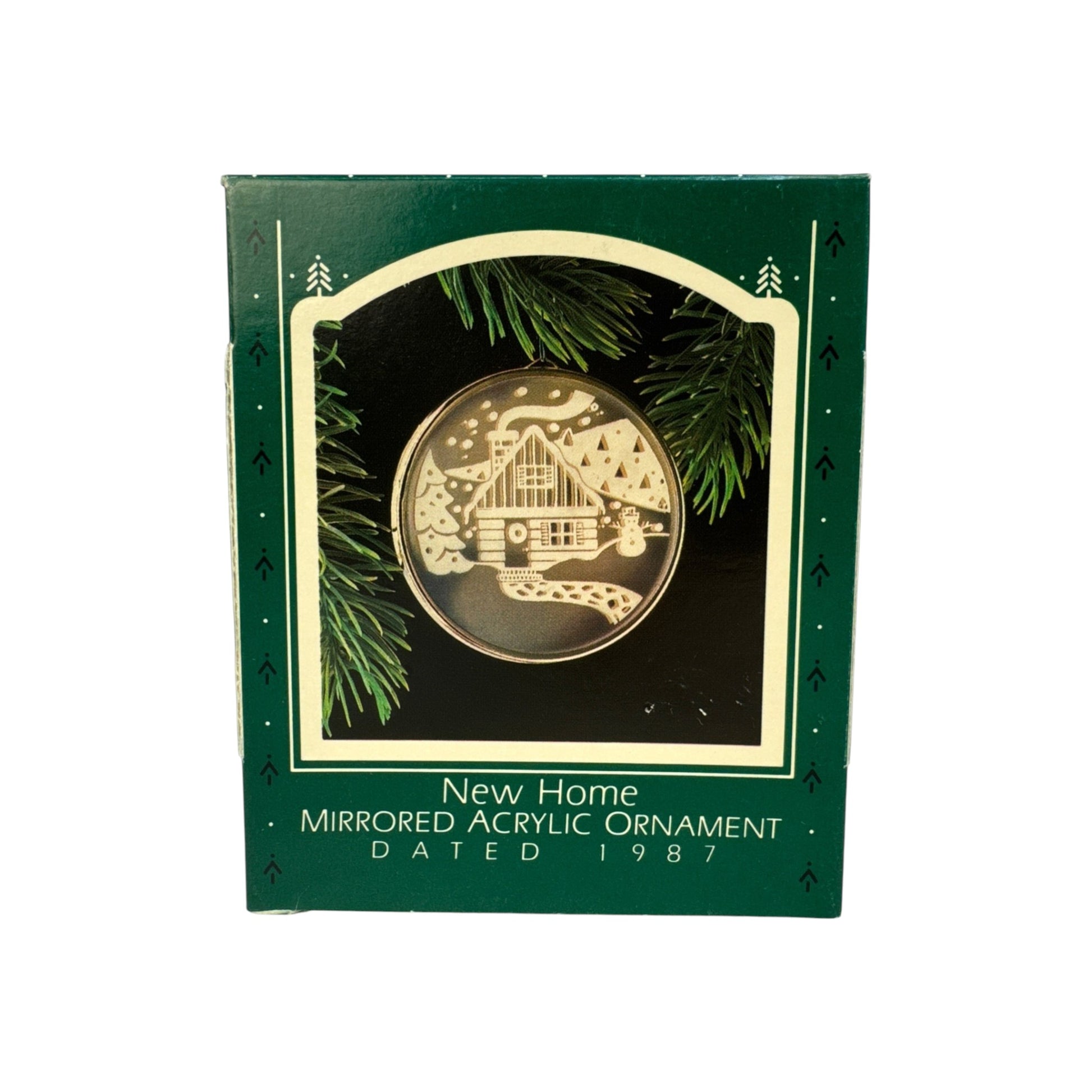 1987 New Home (Acrylic) Hallmark Ornament QX376-7 Image2