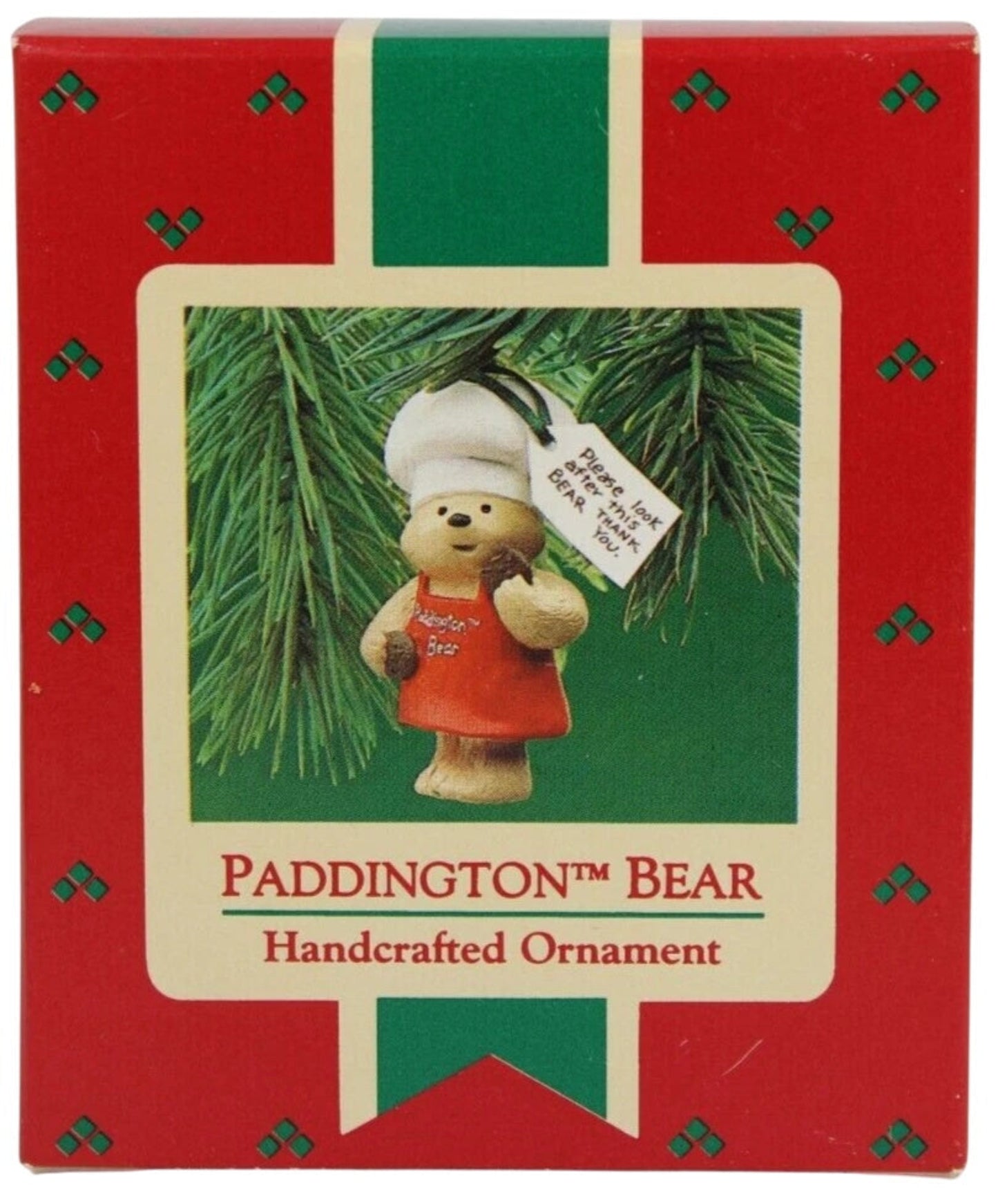 1987 Paddington Bear Hallmark Ornament (Teddy Bear) QX4727