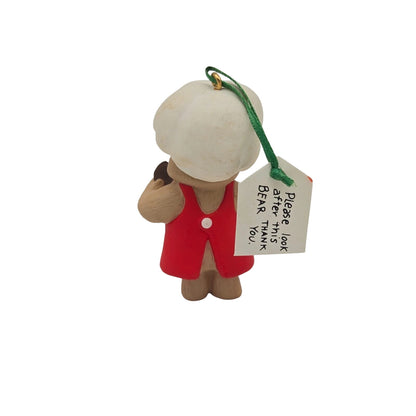 1987 Paddington Bear Hallmark Ornament (Teddy Bear) QX4727