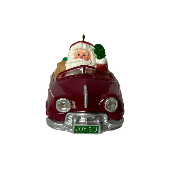 1987 Santa's Woody Hallmark Ornament (Here Comes Santa) QX4847