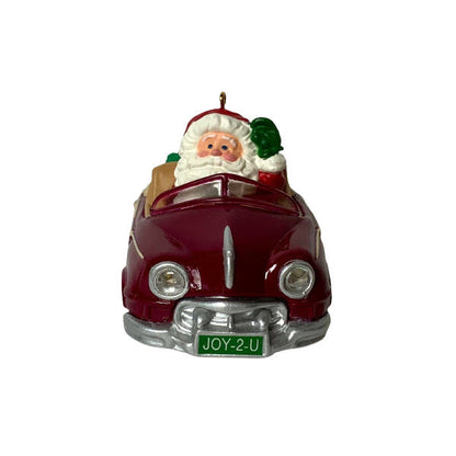 1987 Santa's Woody Hallmark Ornament (Here Comes Santa) QX4847