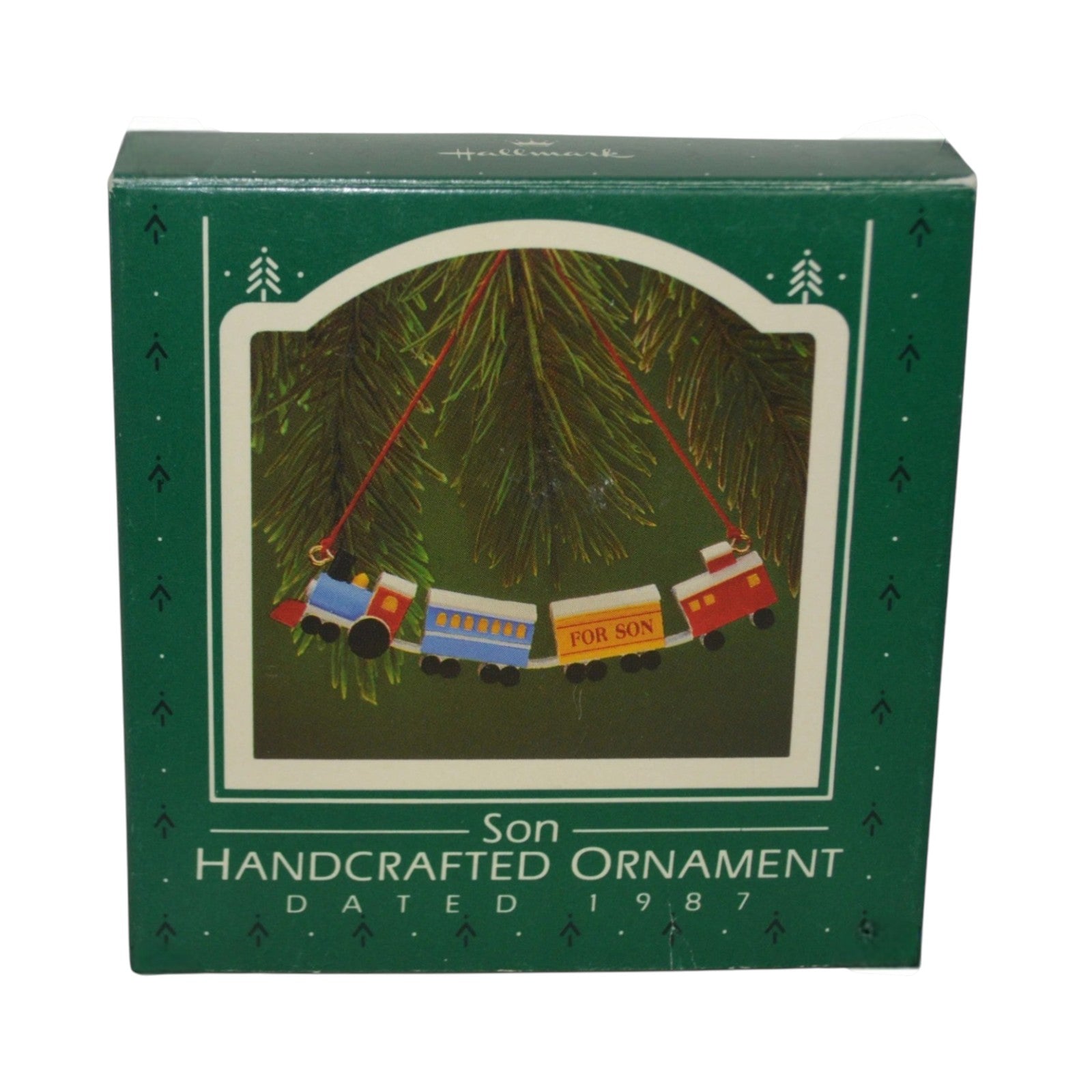 1987 Son Train Hallmark Ornament (Train) QX4639 Image2