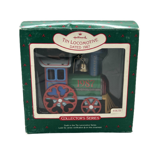 1987 Tin Locomotive Hallmark Ornament (Tin Locomotive) QX4849