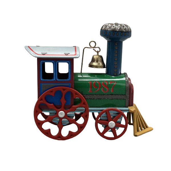 1987 Tin Locomotive Hallmark Ornament (Tin Locomotive) QX4849