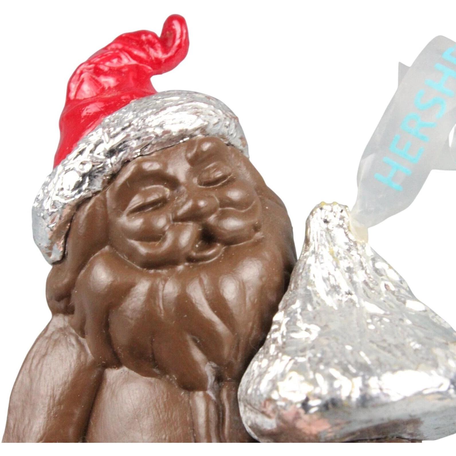 1988 A KISS From Santa Hallmark Ornament (Chocolate) QX4821