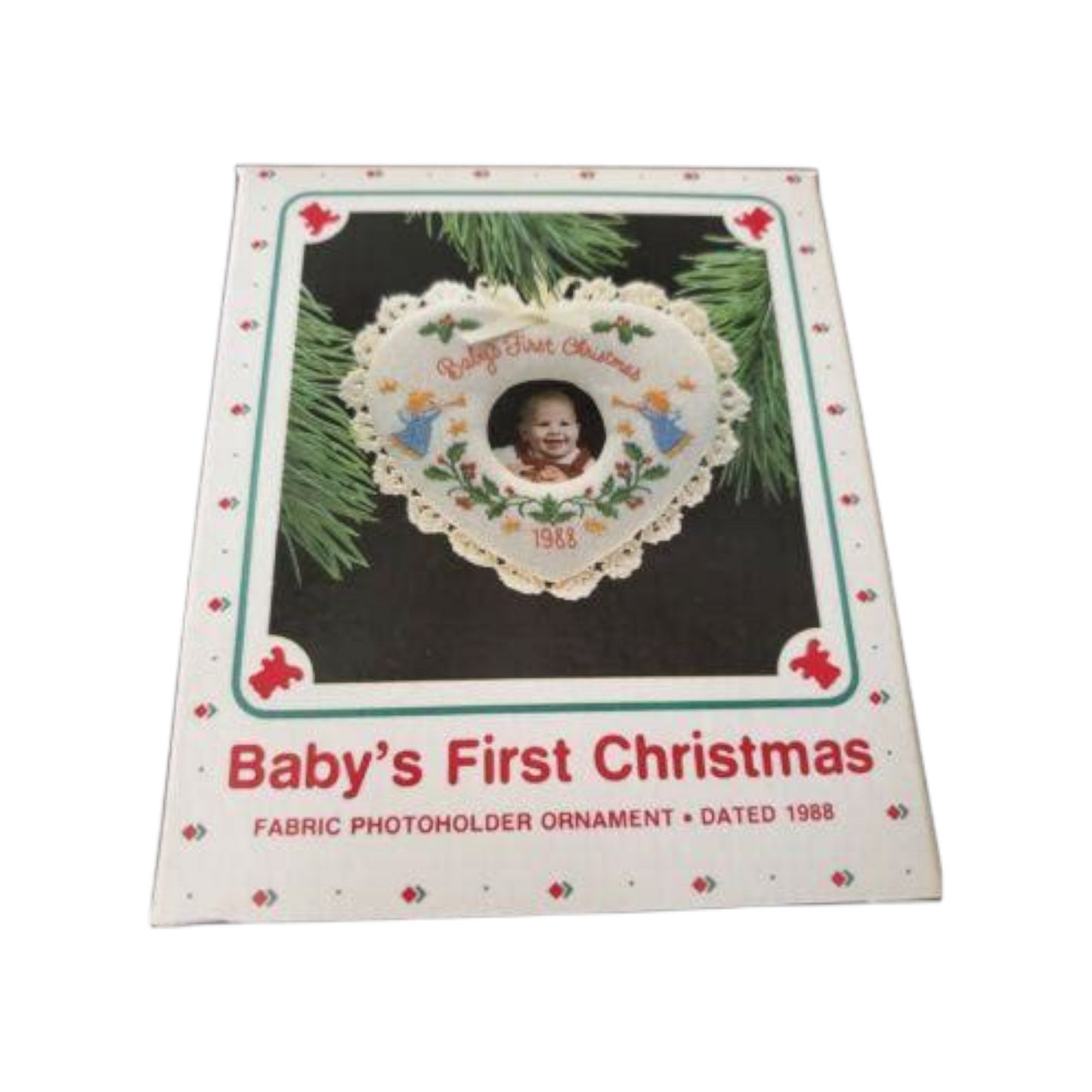 1988 Baby's First Christmas (Photo Holder)
