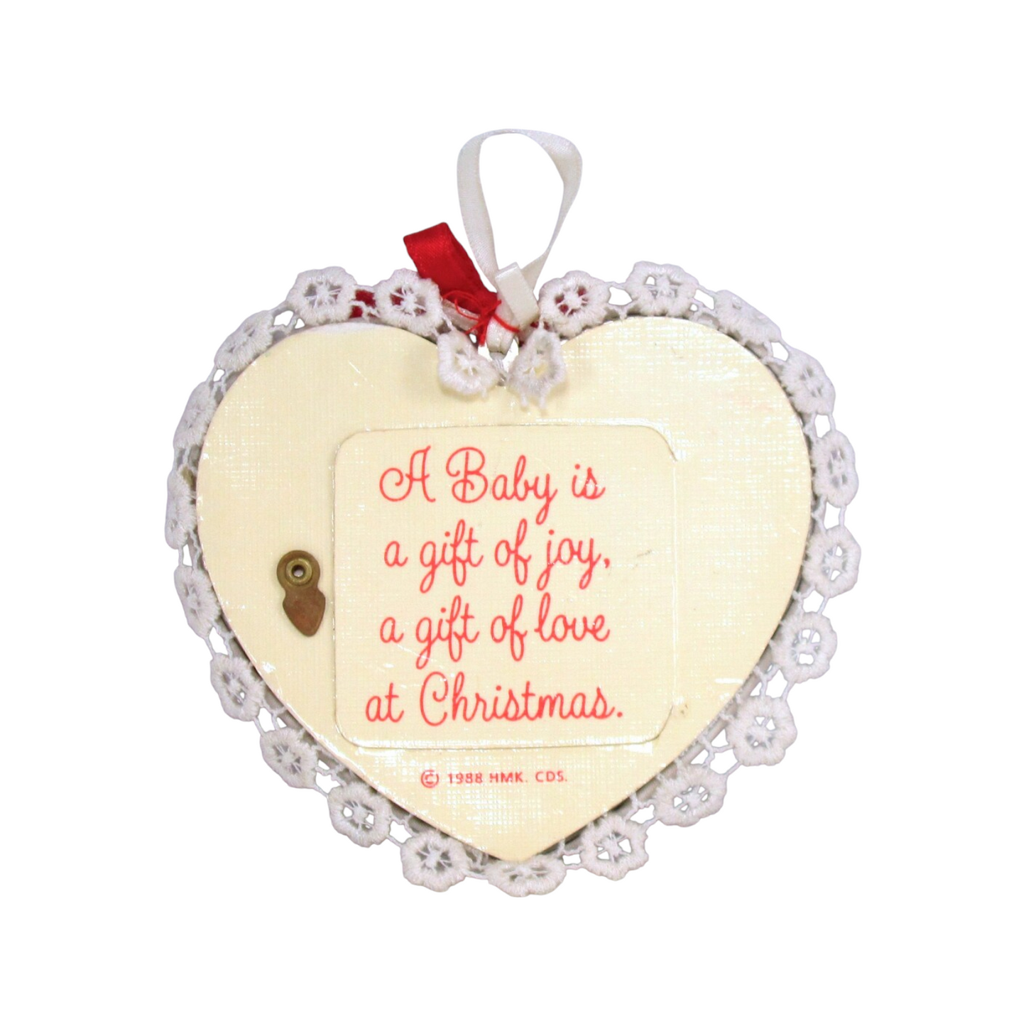 1988 Baby's First Christmas (Photo Holder)