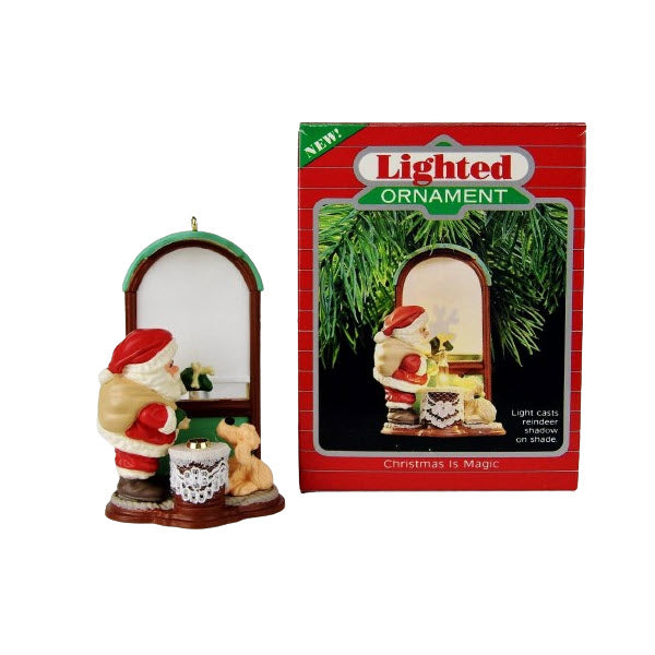 1988 Christmas Is Magic Hallmark Ornament (Santa Claus) QLX7171