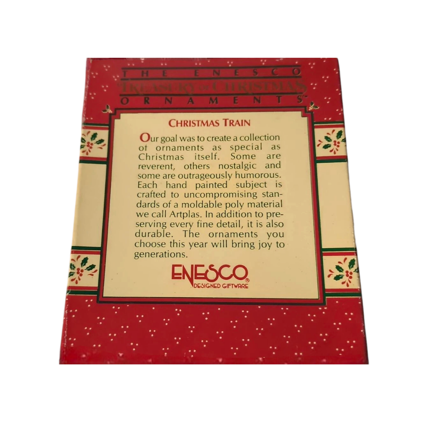 1988 Christmas Train (Enesco)