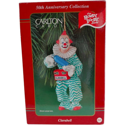 1988 Clarabell Carlton Cards Ornaments (Howdy Doody) CXOR-110Y