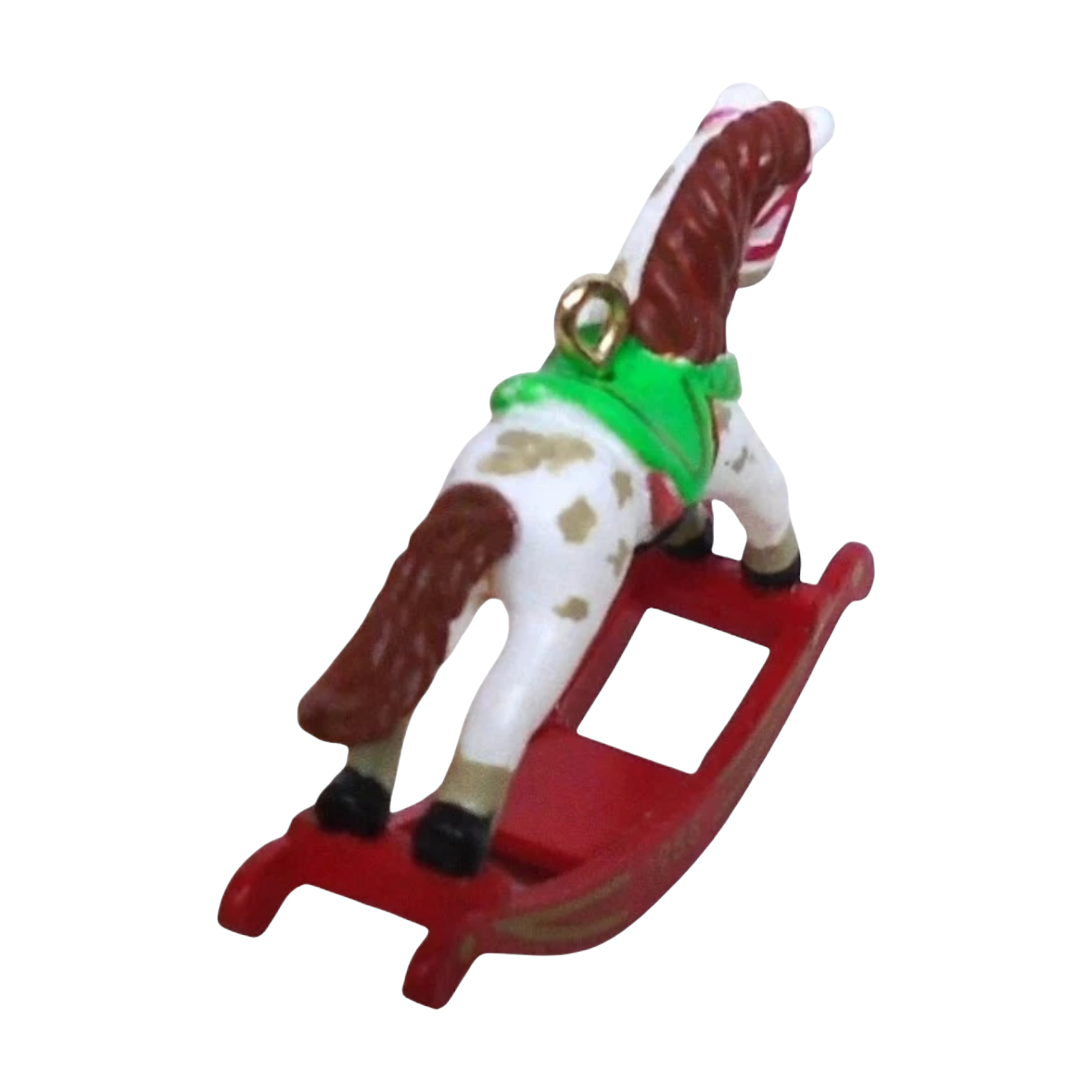 1988 Dappled - Red Rockers Hallmark Ornament (Miniature Rocking Horse) QXM5624