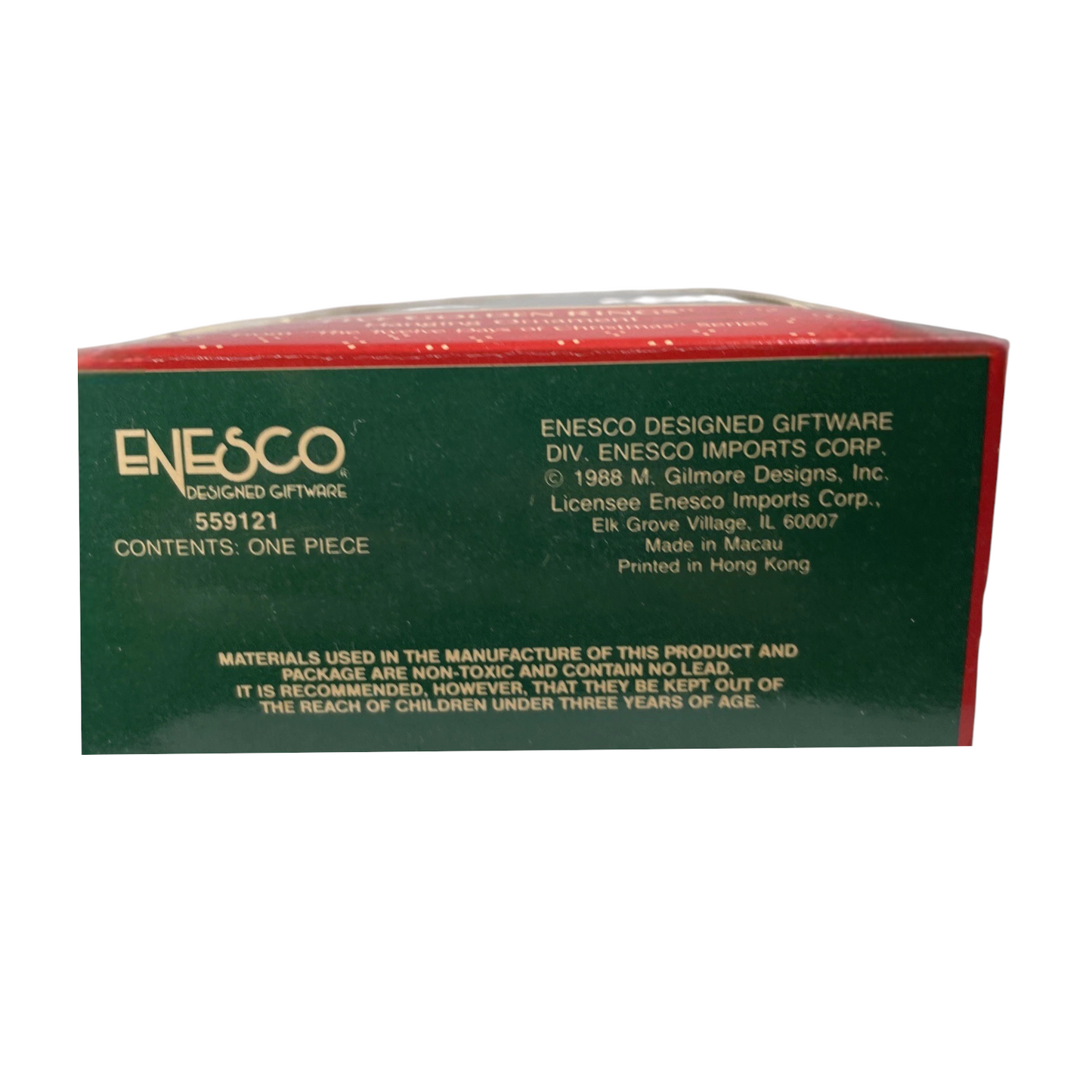 1988 Five Golden Rings - From The Twelve Days of Christmas (Enesco)