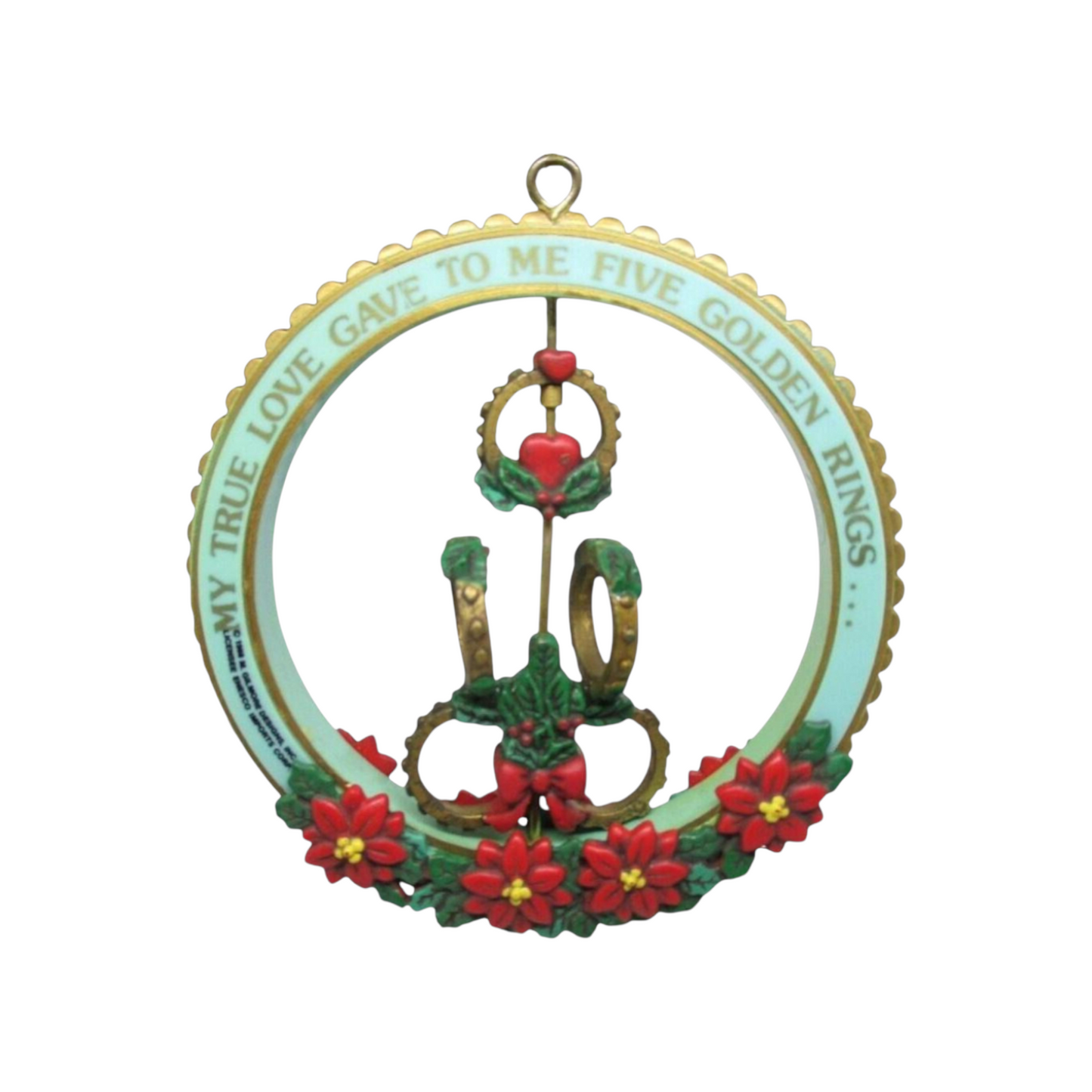 1988 Five Golden Rings - From The Twelve Days of Christmas (Enesco)