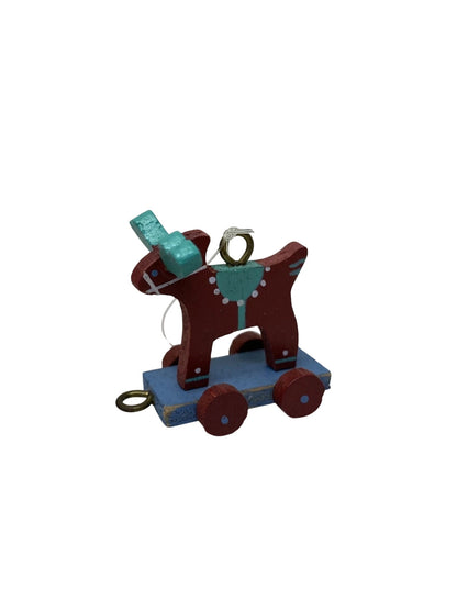 1988 Folk Art Reindeer Hallmark Ornament (Reindeer) QXM5684