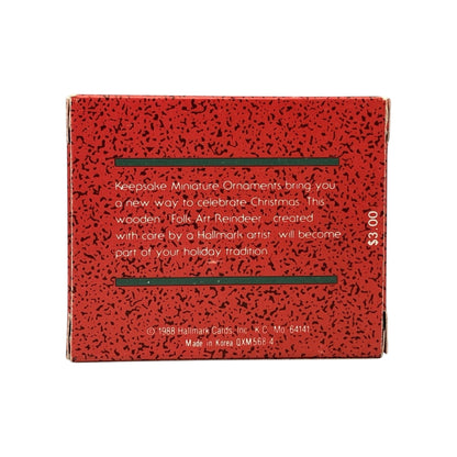 1988 Folk Art Reindeer (Reindeer)