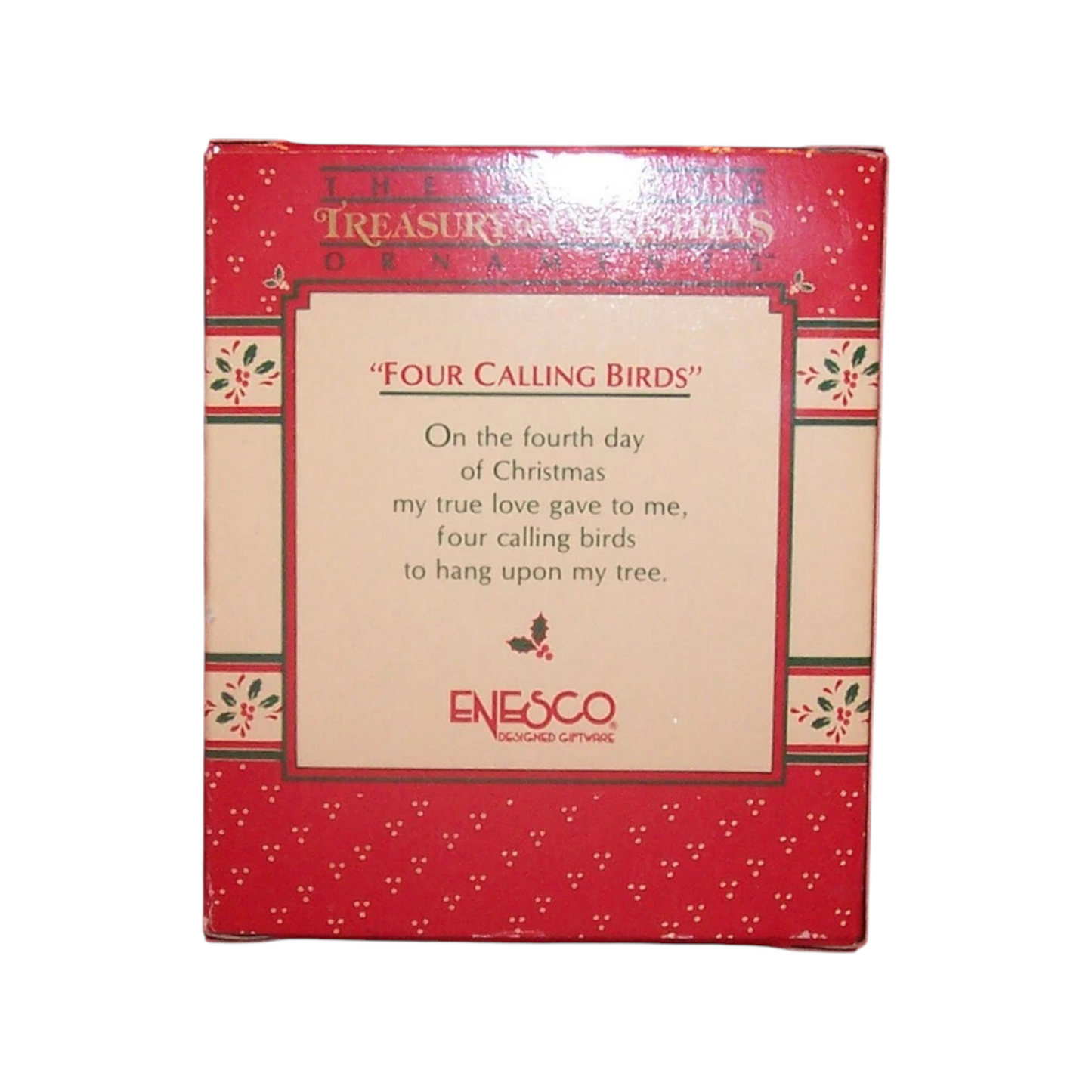 1988 Four Calling Birds - From The Twelve Days of Christmas (Enesco)