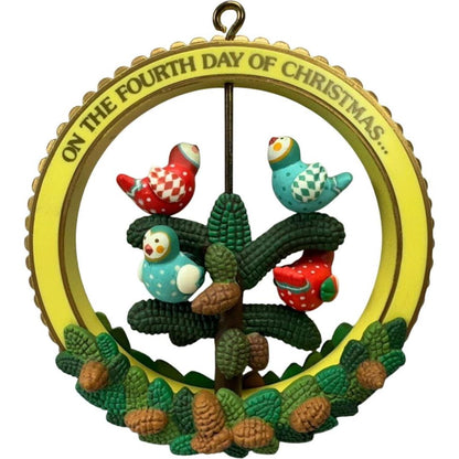 1988 Four Calling Birds - From The Twelve Days of Christmas (Enesco)