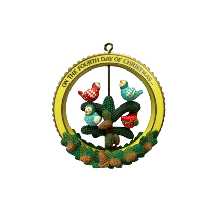 1988 Four Calling Birds - From The Twelve Days of Christmas (Enesco)