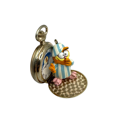 1988 Garfield - Night -Watchcat Enesco Ornament (Enesco) 558362