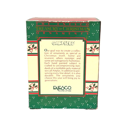 1988 Garfield - Night -Watchcat Enesco Ornament (Enesco) 558362