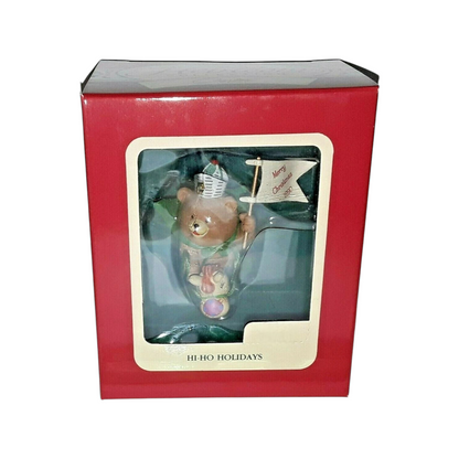 1988 Hi-Ho-Holidays Carlton Cards Ornaments (Teddy Bear) 102321-7