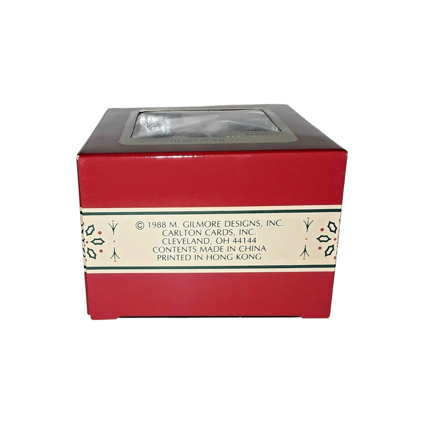 1988 Hi-Ho-Holidays Carlton Cards Ornaments (Teddy Bear) 102321-7